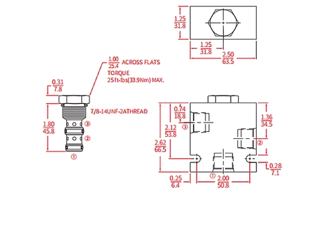 Rendimiento/dimensión/de la válvula de bola de dibujo seccional ILS10-30, Lanzadera de carga