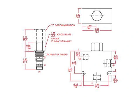 Rendimiento/dimensión/dibujo seccional de IEP10-S35 Válvula de elemento lógico pilotada