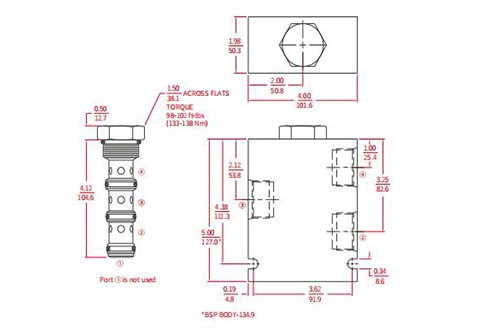 Rendimiento/Dimensión/Dibujo Seccional del Divisor de Flujo de IFD56-45/Combinador