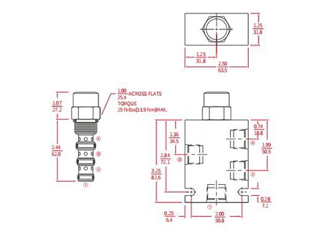 Rendimiento/dimensión/dibujo seccional de IEC10-42 válvula de retención restrictiva